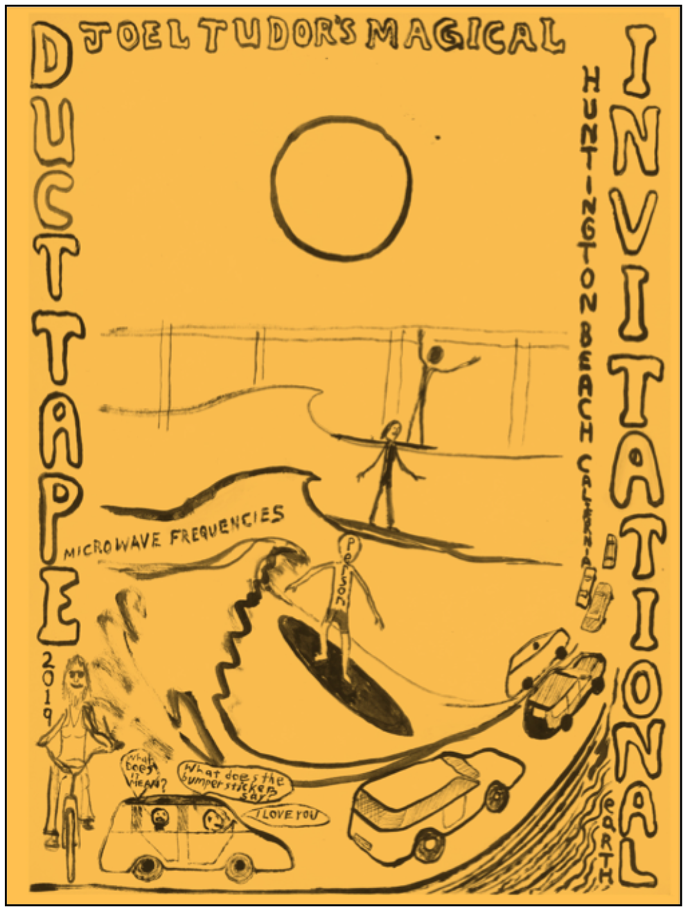 Artist Chris Johanson at the Vans US Open | %%sitename%% - Surfer